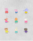 Kepurė Pepa Pig veikėjai Kepurė Pepa Pig veikėjai